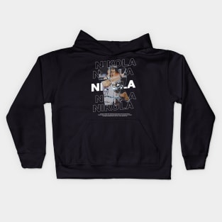 Nikola Jokic Broken Mirror Kids Hoodie